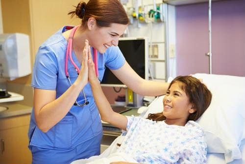 A physician working in a community medical center.