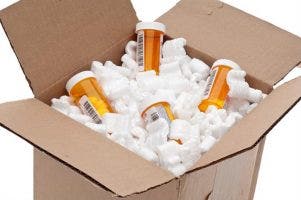 Pharmaceuticals ready for shipment.